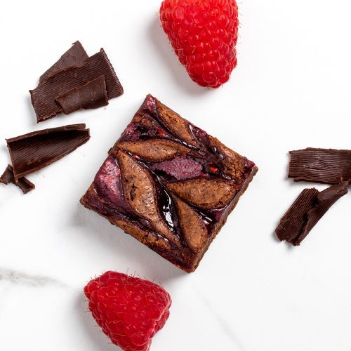 GLUTEN-FREE Raspberry Caramel Fudge