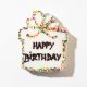 BrowniEmoji - Happy B-Day Plaque
