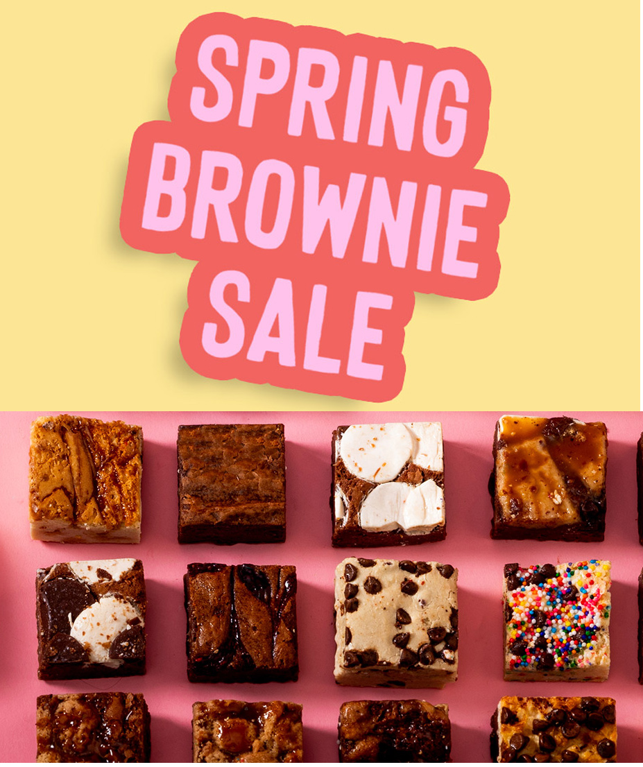 Spring Brownies on Sale